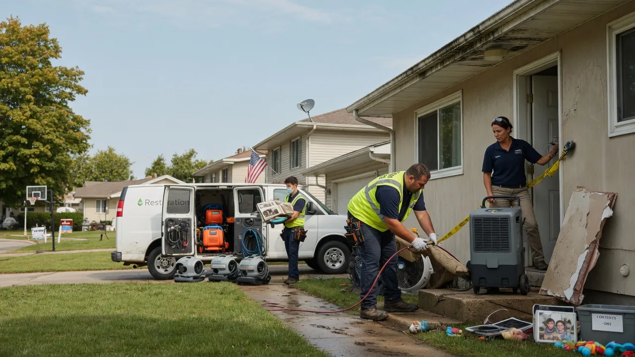 Water Damage Restoration in Bucyrus, KS near me